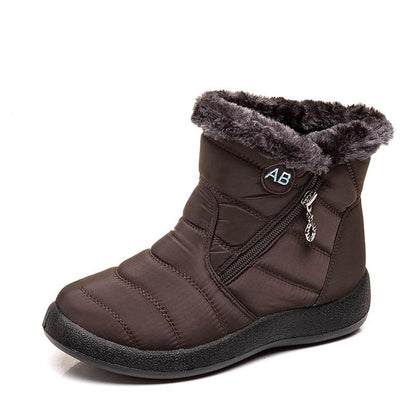 Warm Waterproof Ankle Boots for Women - OutfitLondon