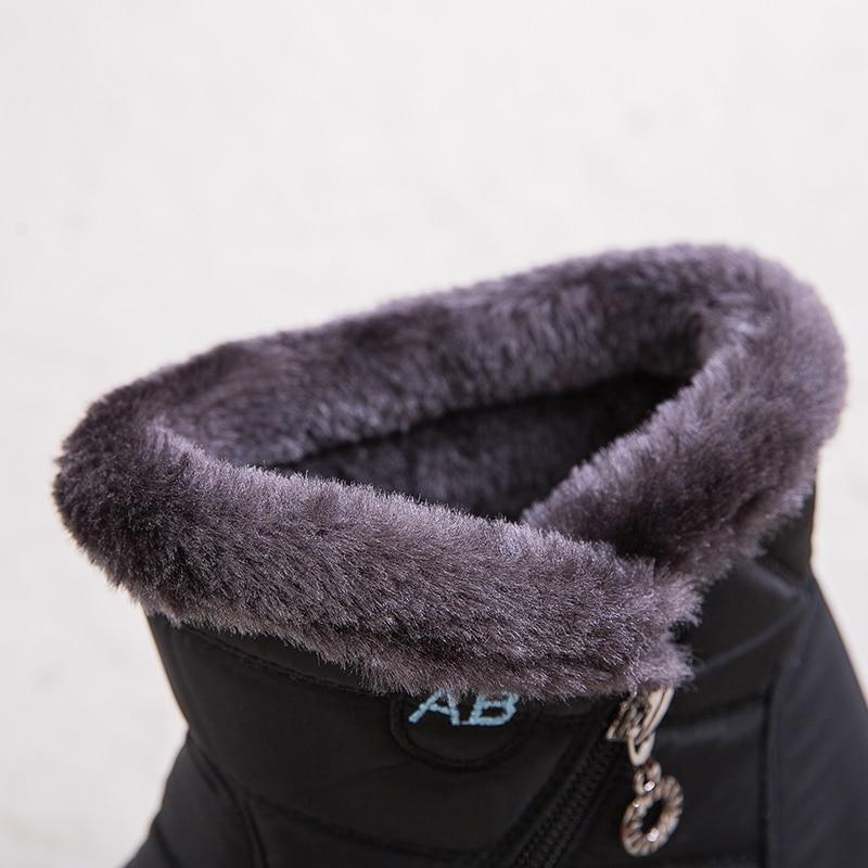 Warm Waterproof Ankle Boots for Women