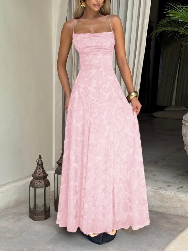 Beautiful Lace Backless Evening Gown for Women