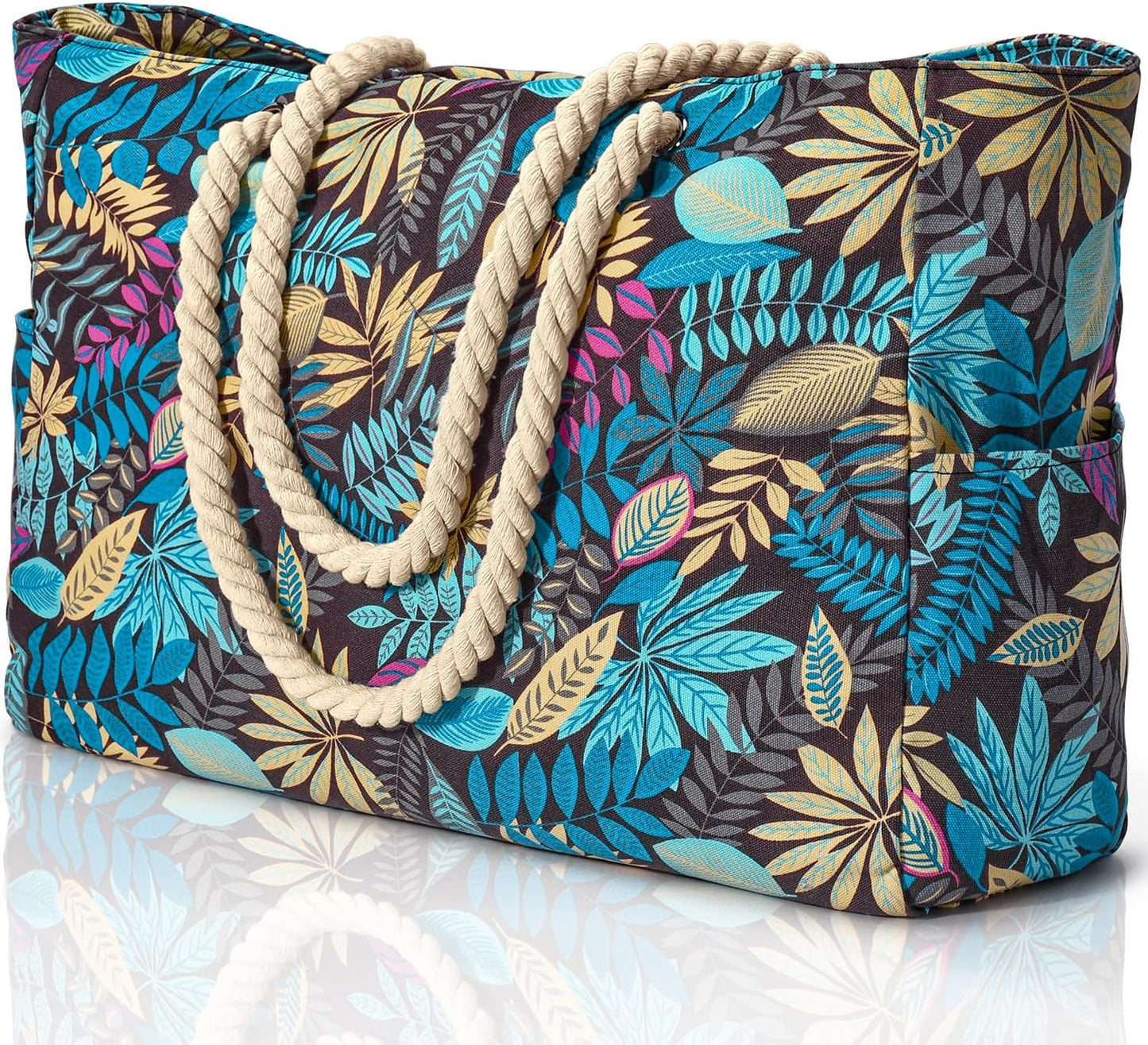 Large Water Resistant Beach Bag
