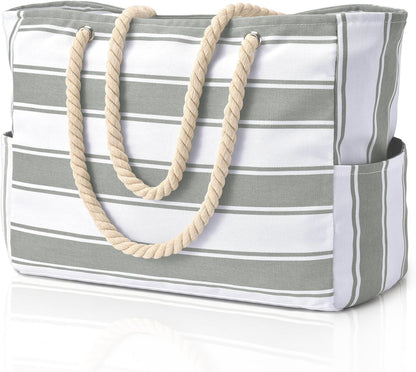 Large Water Resistant Beach Bag