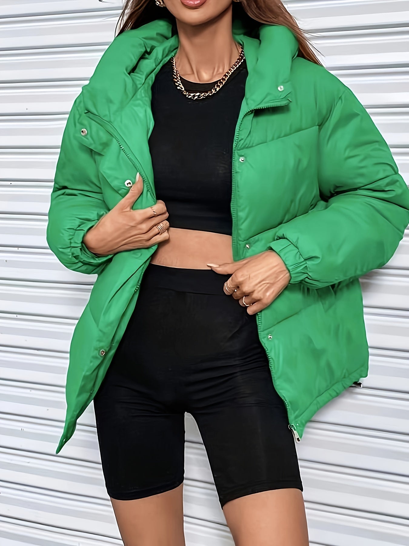 Nadia – Ladies Short Down Filled Coat