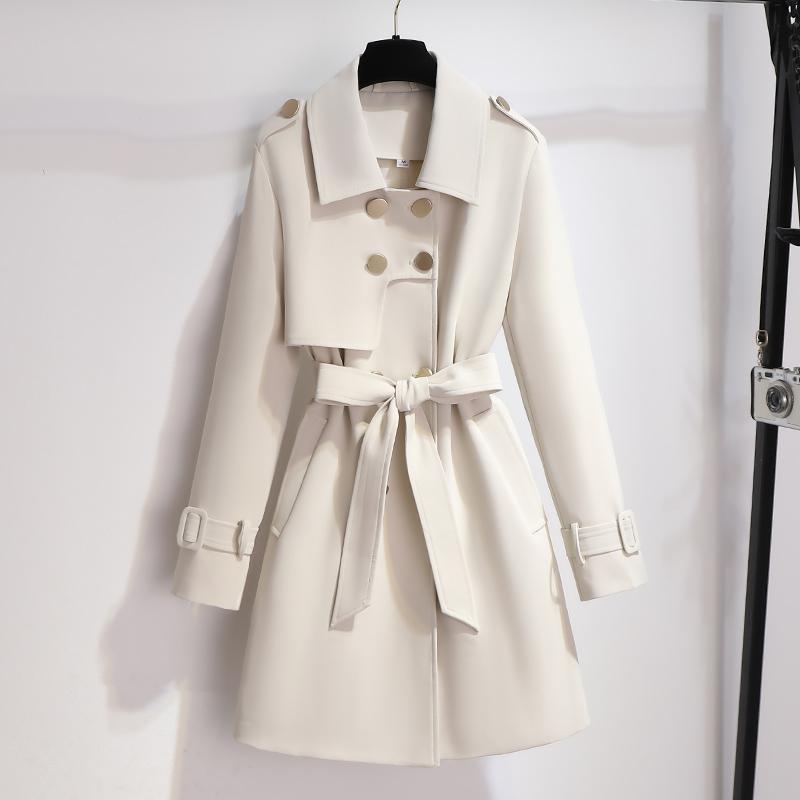 Timeless Long Women's Trench Coat - OutfitLondon