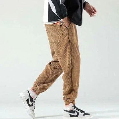 Relaxed Fit Soft Cord Pants