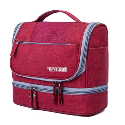 Spacious Travel Toiletry Bag with Multiple Pockets