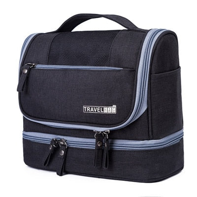 Spacious Travel Toiletry Bag with Multiple Pockets