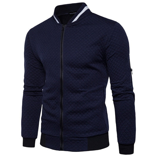 Men's Classic Leather Jacket - OutfitLondon
