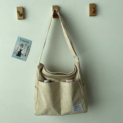 Big Spacious Tote Bag Soft Faux Leather