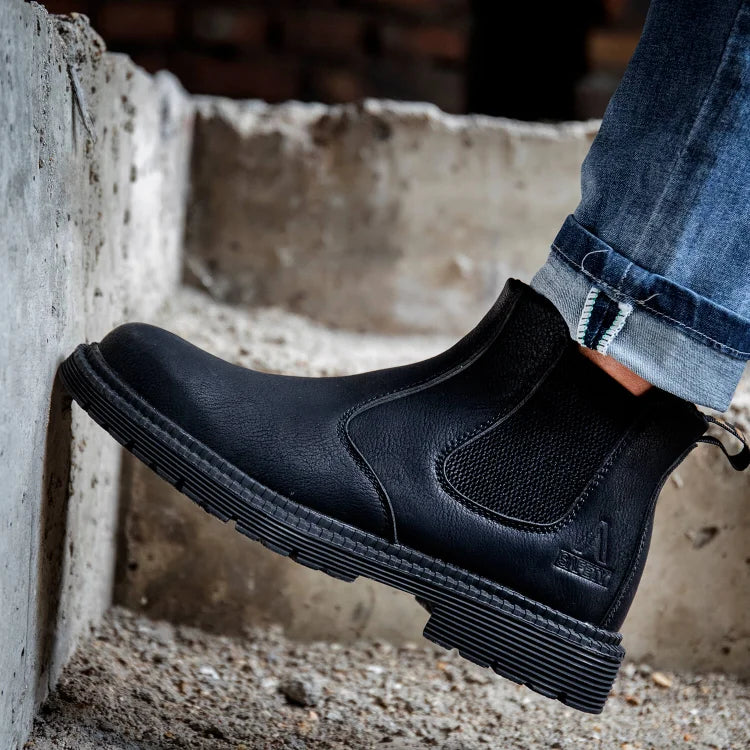 Waterproof Steel Toe Work Boots for Men