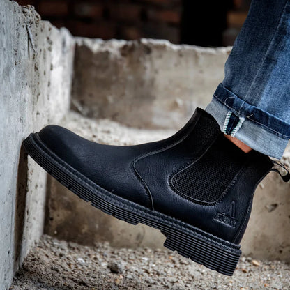 Waterproof Steel Toe Work Boots for Men