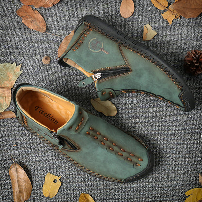 Men's Barefoot Shoes Handmade Slip Resistant Ankle Boots