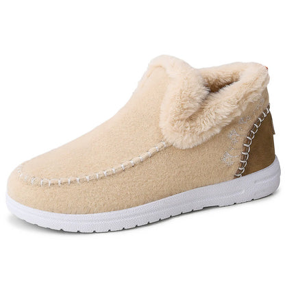 Orthopedic Winter Wool Snow Boots Cozy Winter Slipper