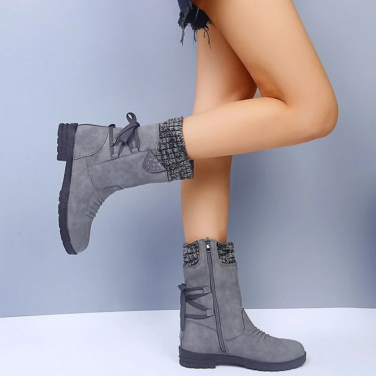 Warm Insulated Rain Boots for Women