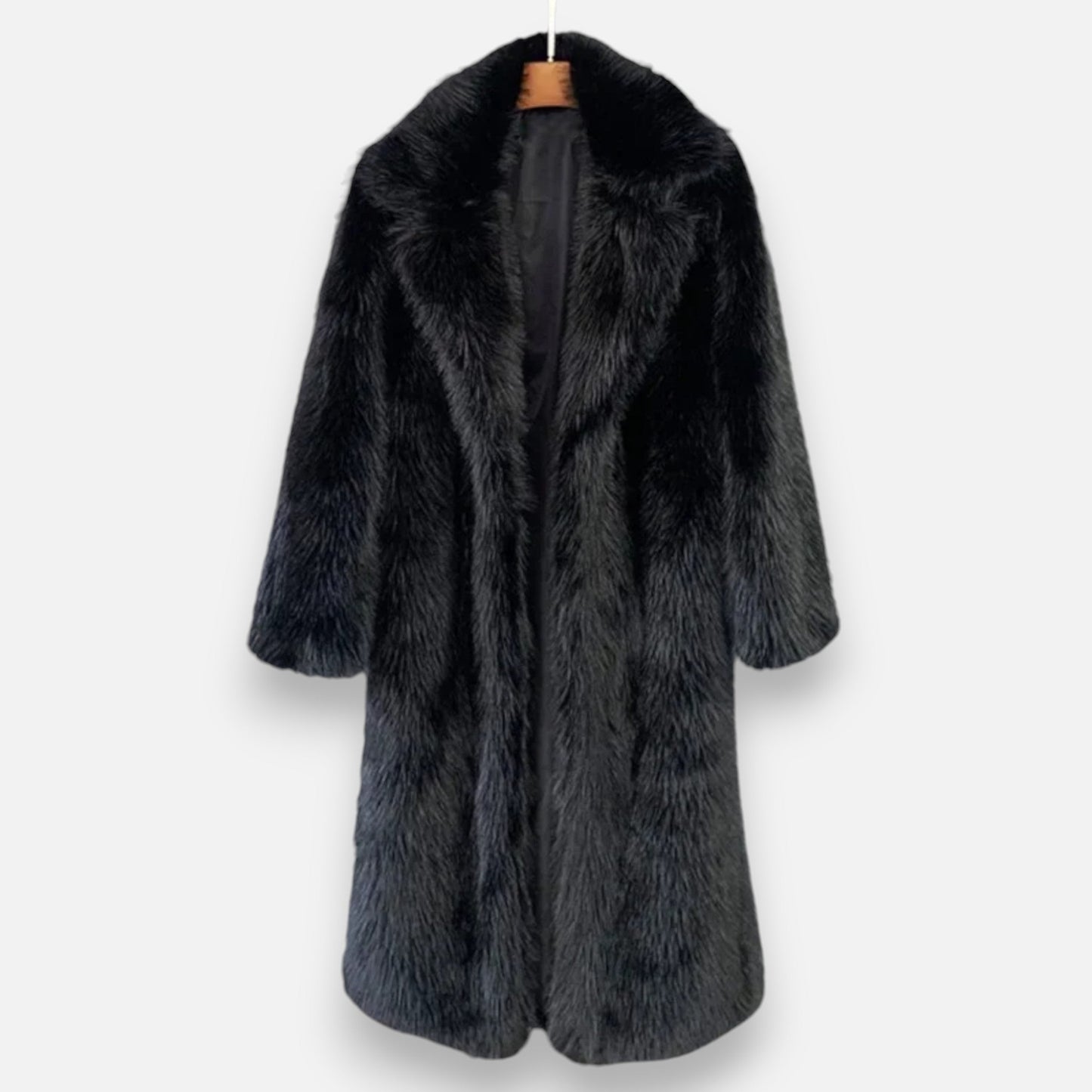 Soft Synthetic Fur Ladies Winter Parka