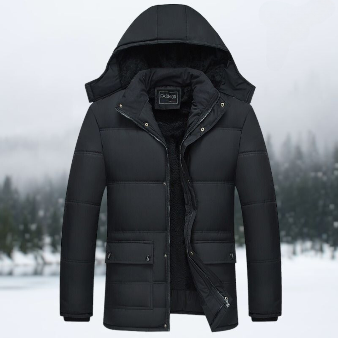 Warm Down Filled Parka Jacket - OutfitLondon
