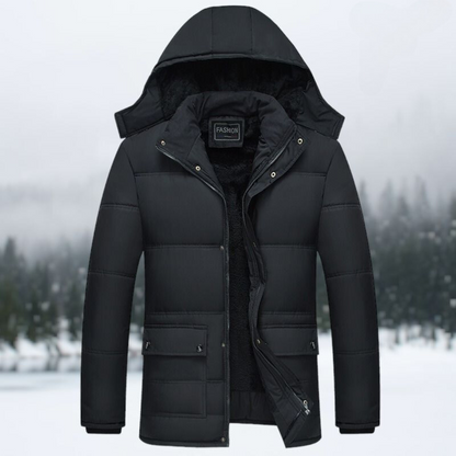 Warm Down Filled Parka Jacket - OutfitLondon