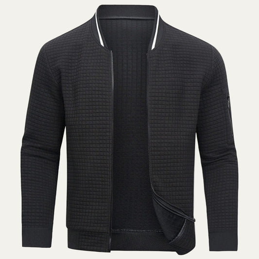 Men's Stylish Padded Bomber Coat - OutfitLondon