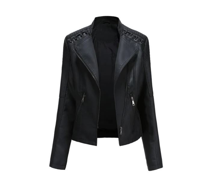 Soft Sheepskin Biker Jacket