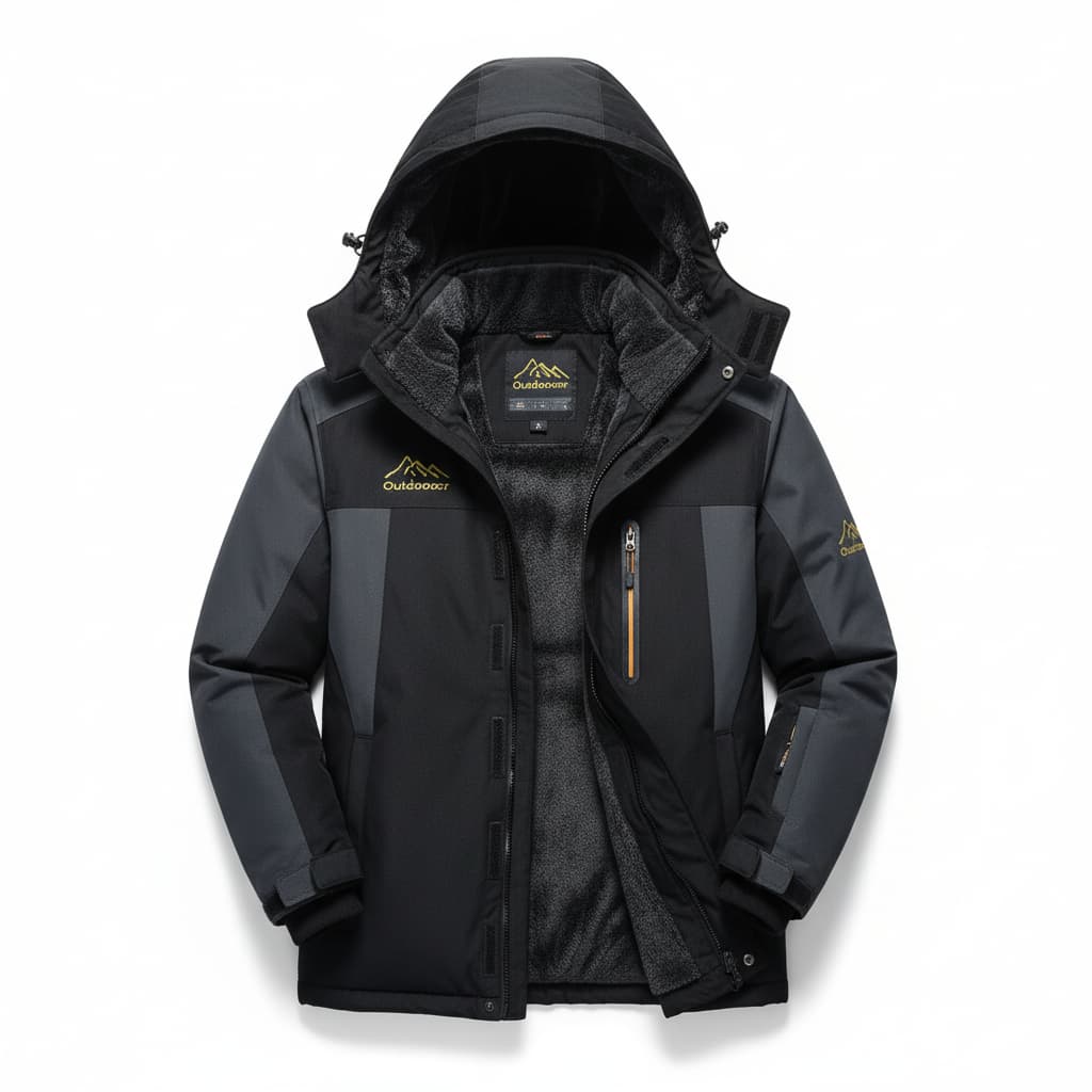Waterproof Insulated Mens Outdoor Jacket
