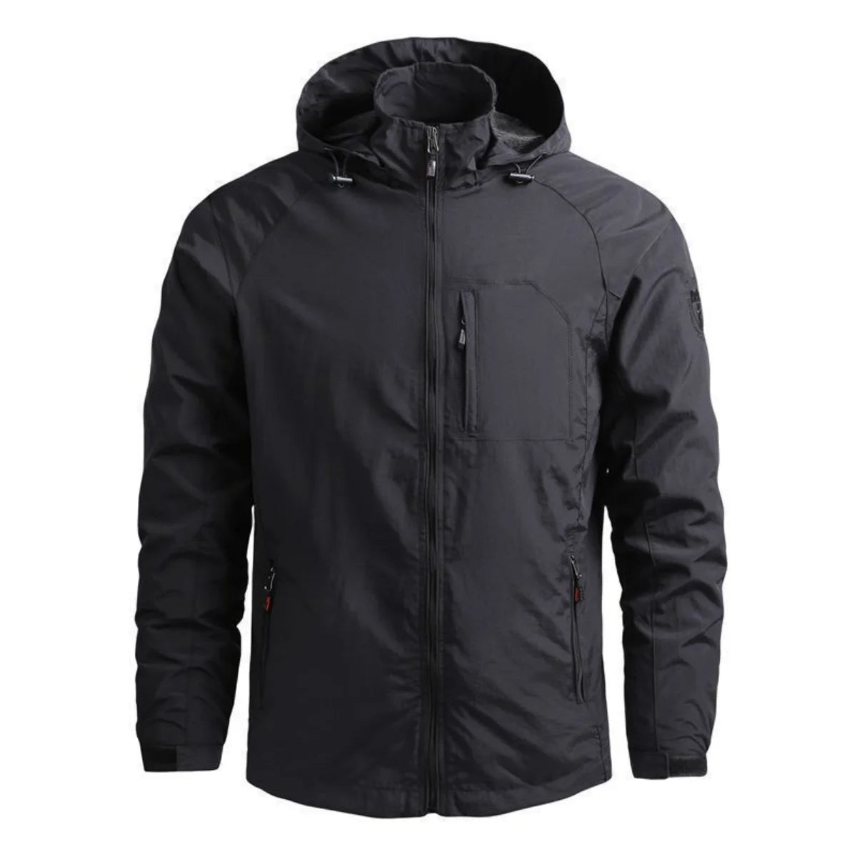Waterproof Men's Cargo Windbreaker Jacket