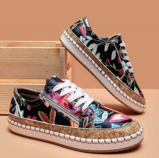 Fashionable Greek Blossom Sneakers