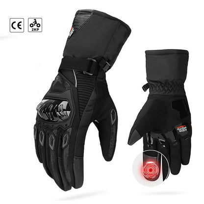 Thermal Waterproof Bike Gloves for Cold Weather
