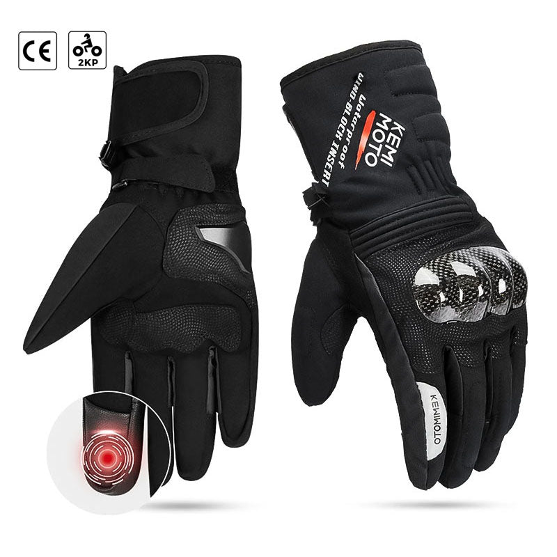 Thermal Waterproof Bike Gloves for Cold Weather