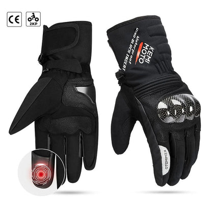 Thermal Waterproof Bike Gloves for Cold Weather