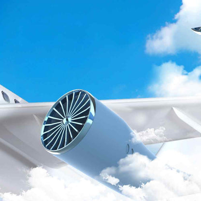 Bladeless Portable Neck Fan for Hands-Free Silent Cooling