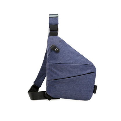Secure Crossbody Travel Bag With Hidden Pockets