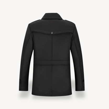 Warm Mens Woolen Overcoat