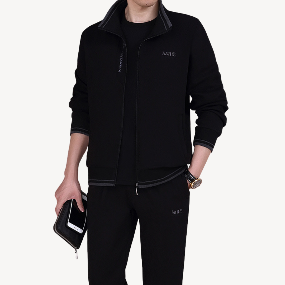 Men's Athletic Zip Up Suit