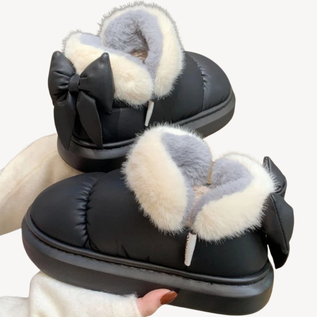 Comfortable Plush Arch Support Slippers