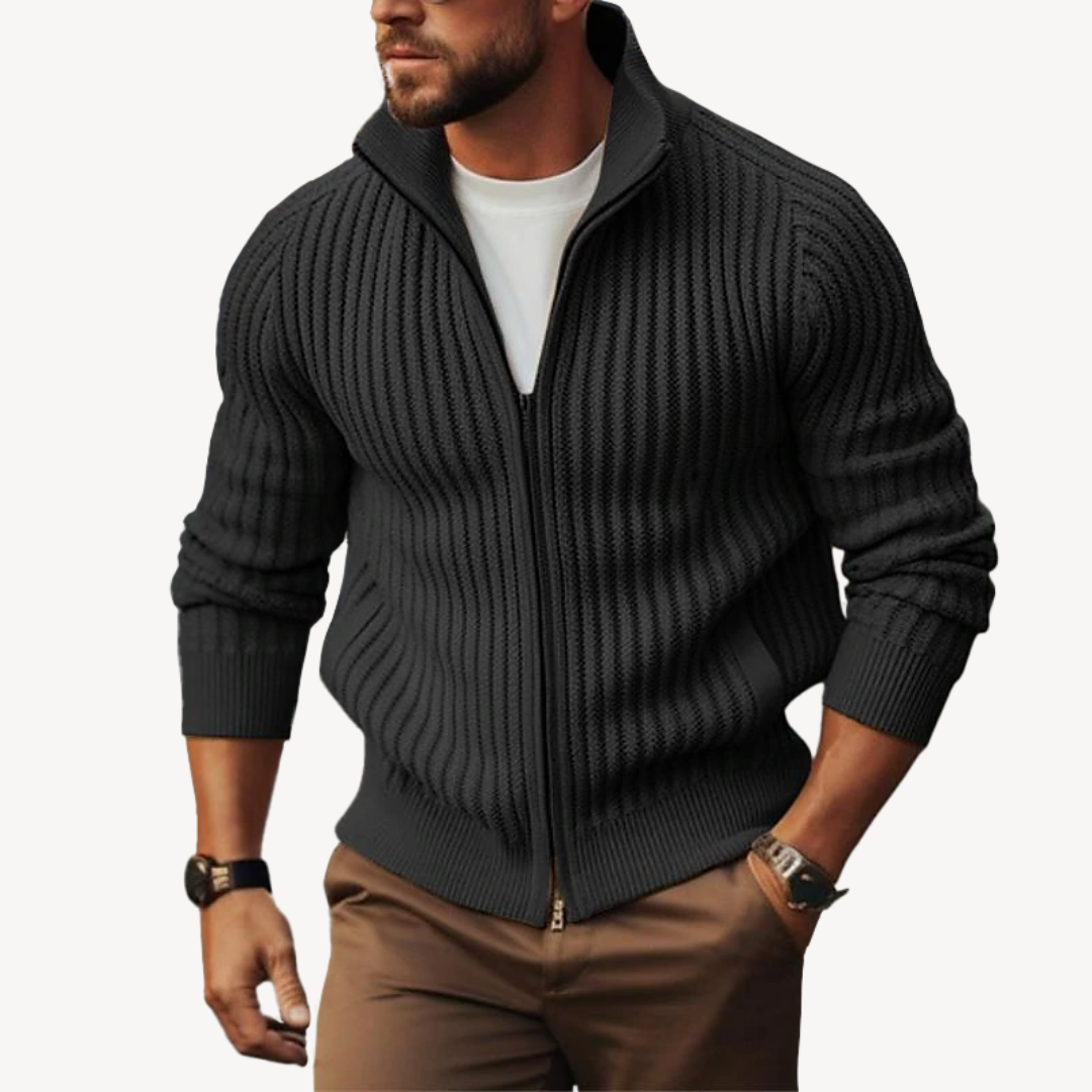 Men's Fleece Zip Up Hoodie Jacket