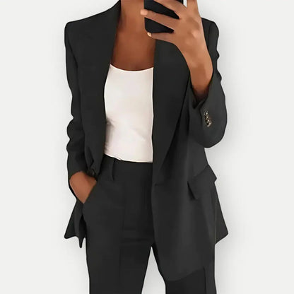 Ladies Formal Business Pantsuit Set