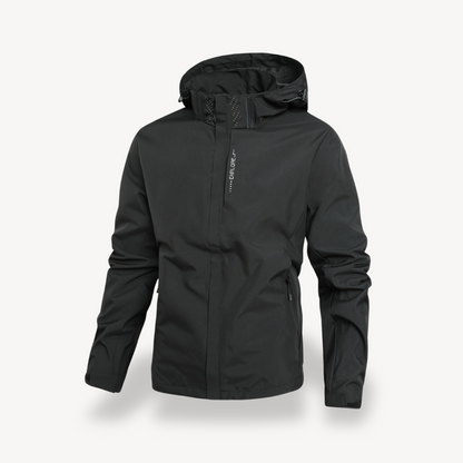 Men's Waterproof Zip Up Hooded Jacket