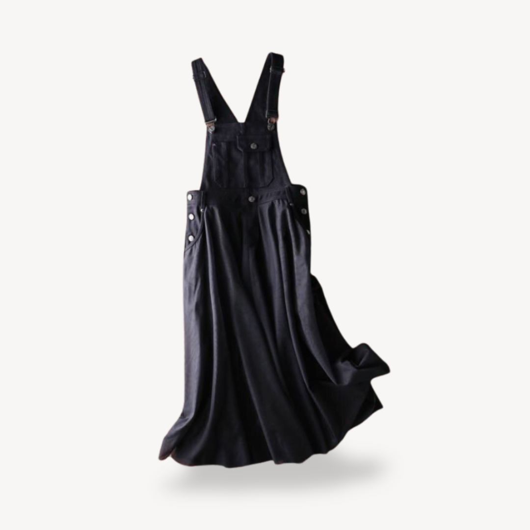 Ladies Blue Jeans Long Dress
