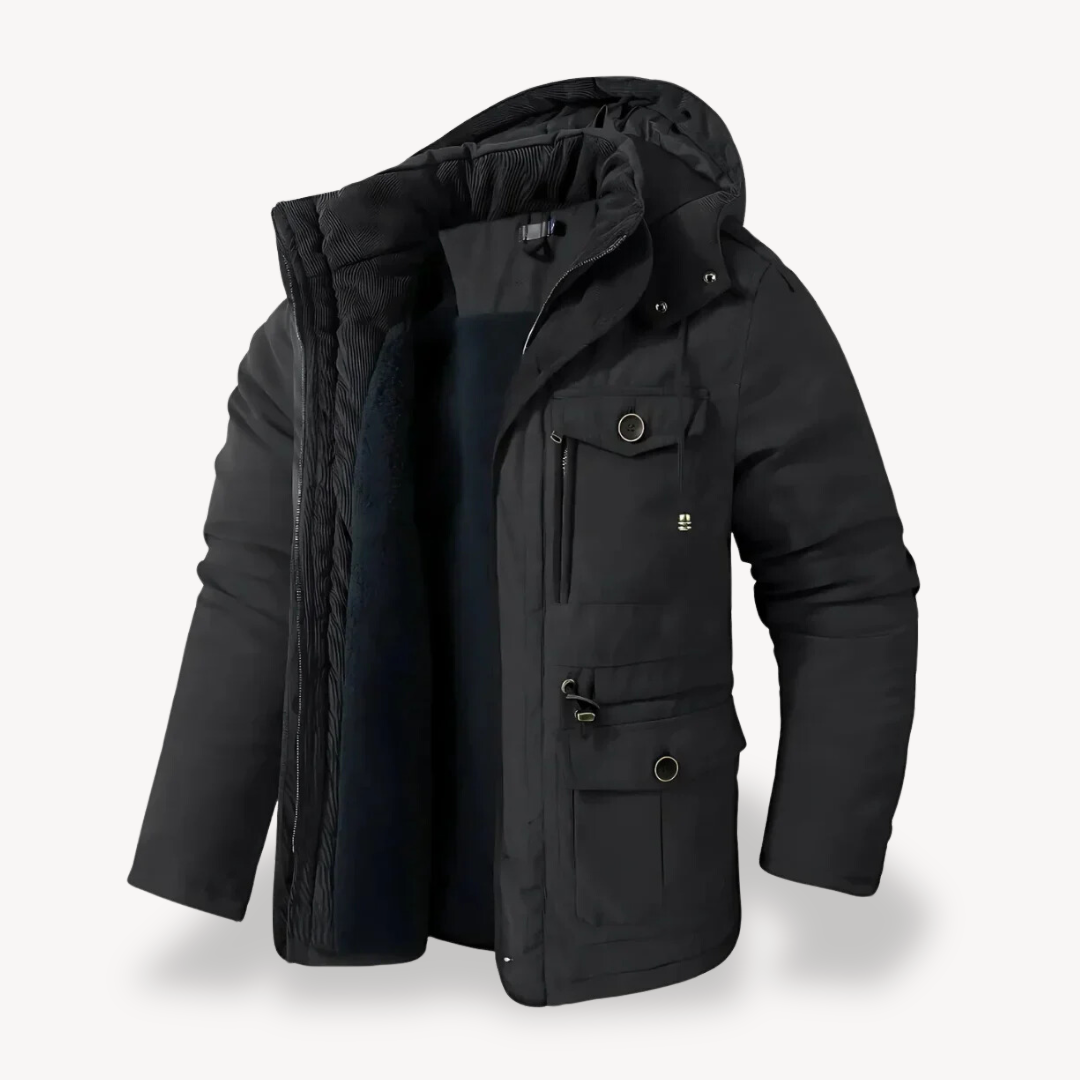 Warm Waterproof Men's Ski Parka Coat