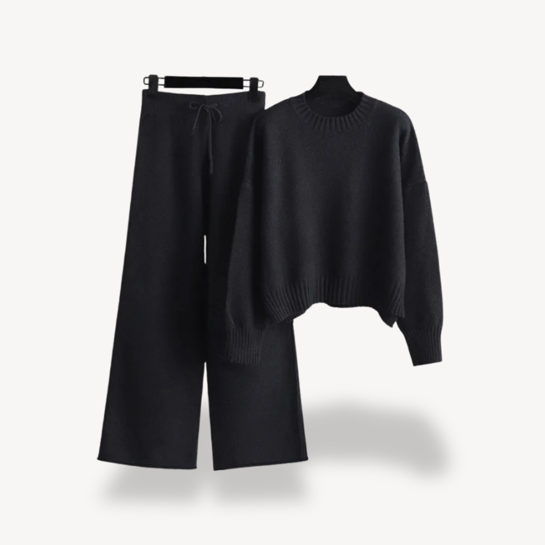 Ladies Cozy Jumper and Trousers Set