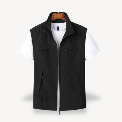 Breathable Men's Padded Gilet Vest