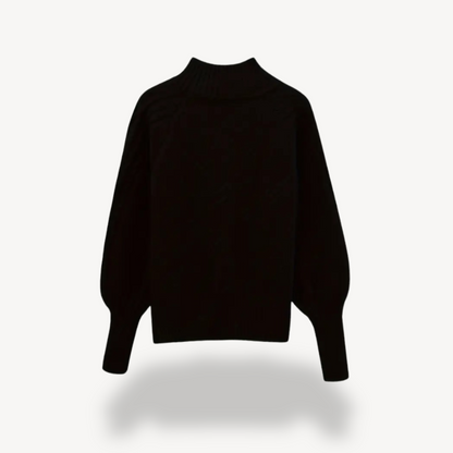 Soft Crew Neck Wool Sweater for Women