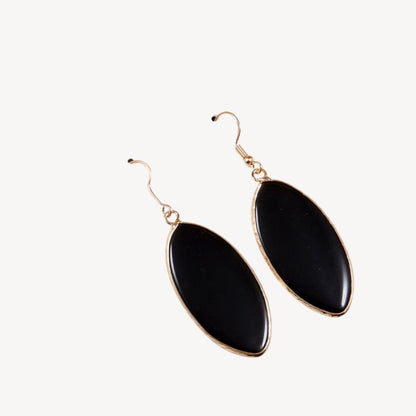 Sparkling Stone Dangle Earrings