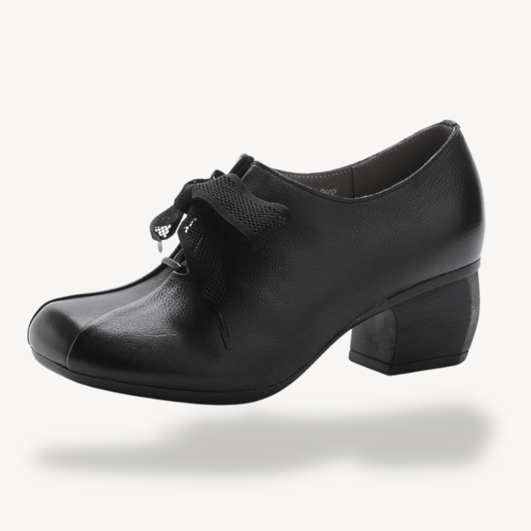Comfortable Buckle High Heels for Women - OutfitLondon
