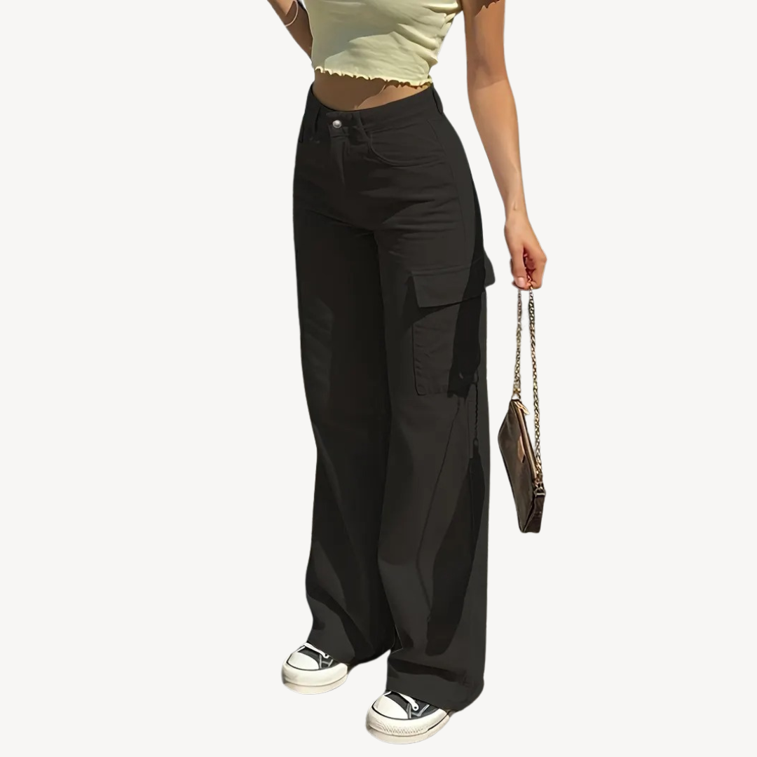Ladies Comfortable Cargo Trousers