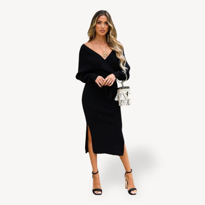 Soft Womens Cozy Sweater Dress