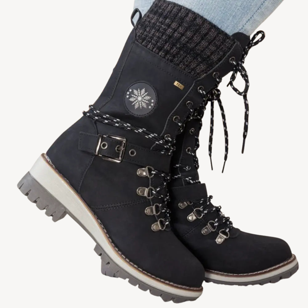 Comfortable Insulated Snow Boots for Women - OutfitLondon