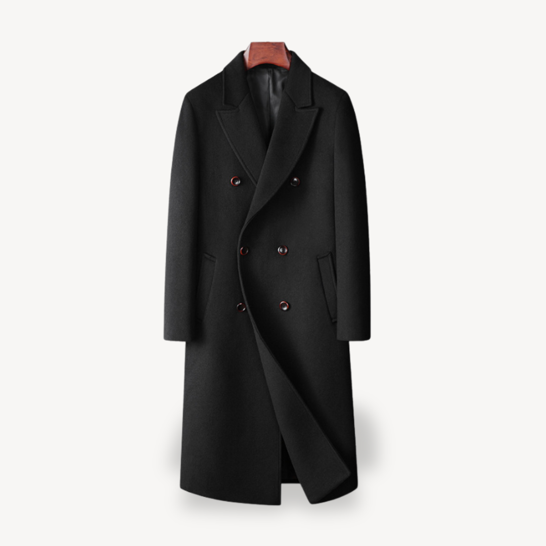 Classic Men's Wool Pea Coat