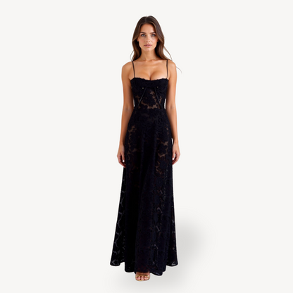 Pretty Flower Long Summer Dress