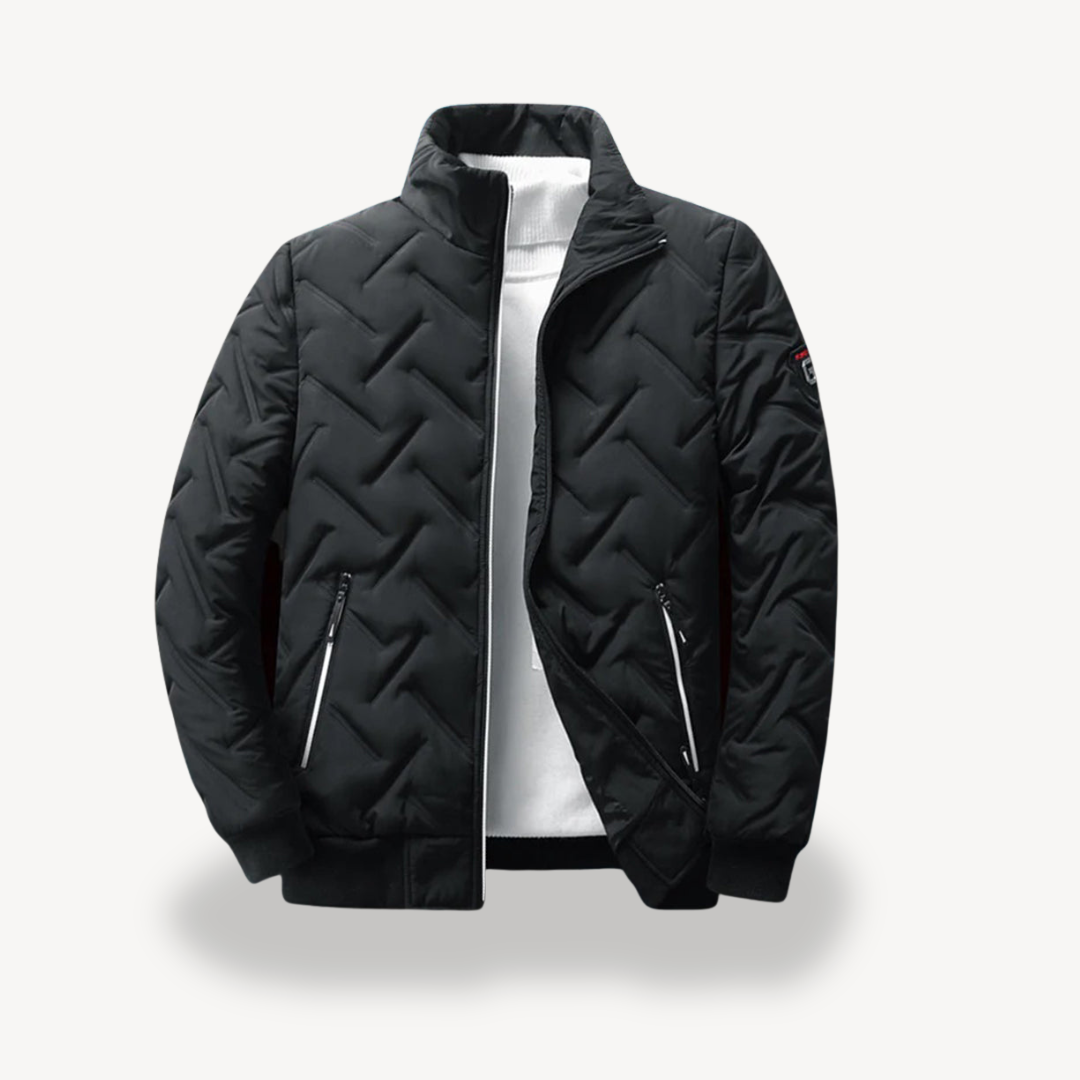 Warm Padded Mens Winter Jacket - OutfitLondon