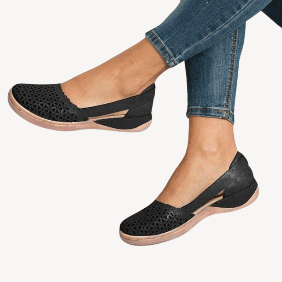 Comfortable Womens Slip On Shoes - OutfitLondon